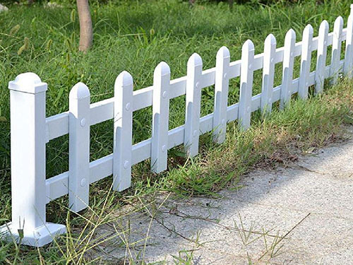 pvc草坪護欄 pvc草坪護欄